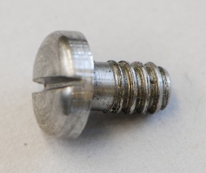 Finished screw.